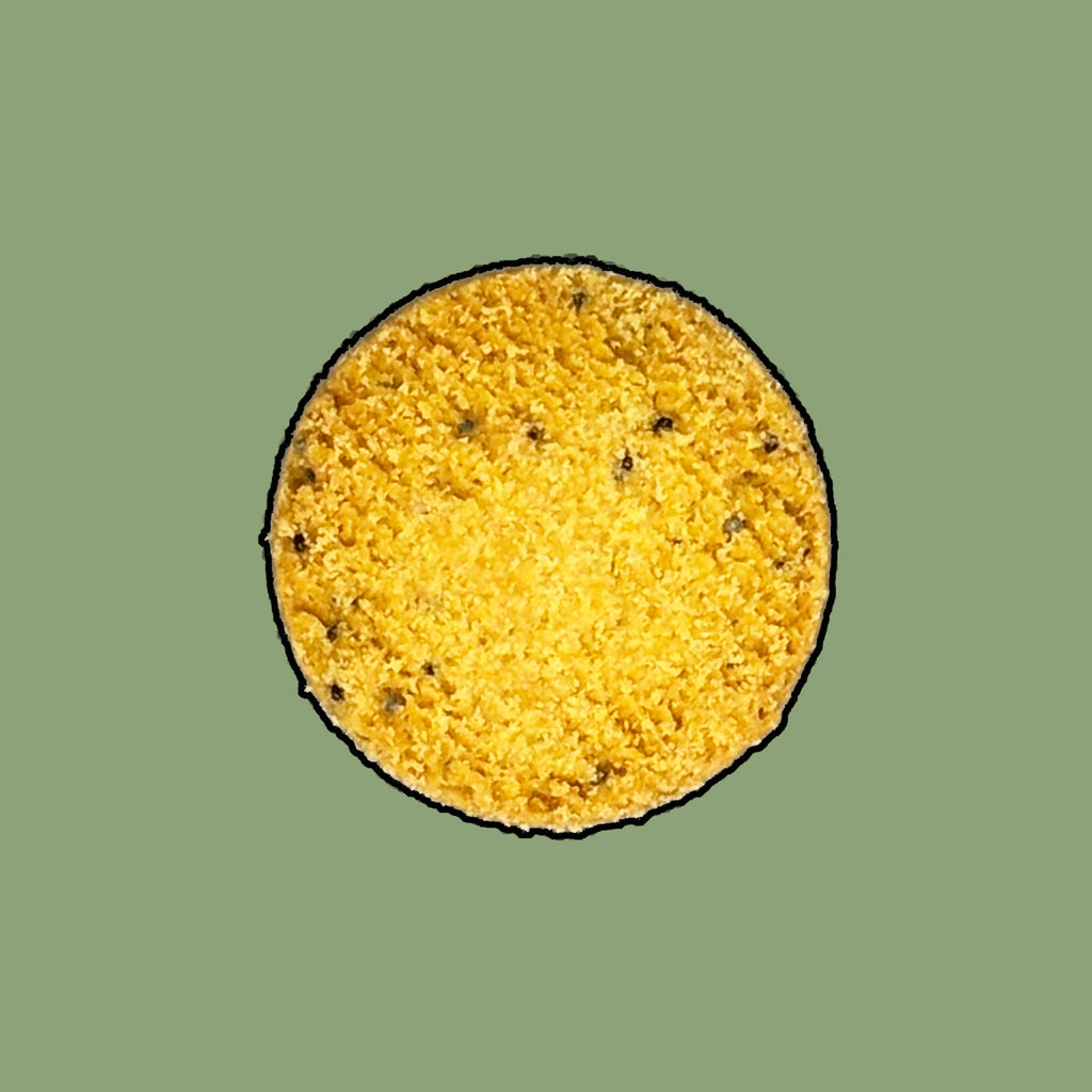 Grana padano, papavero e pepe nero