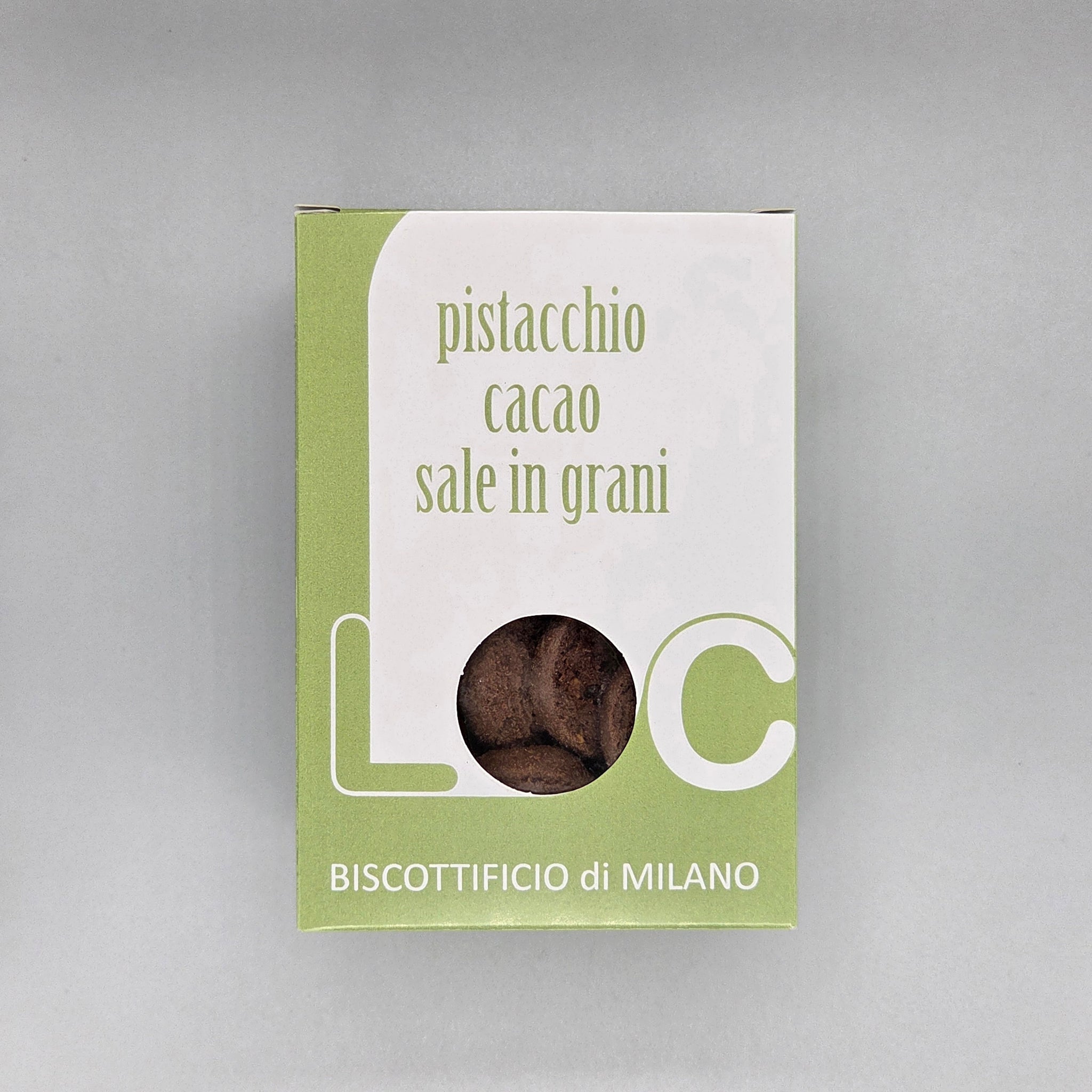 Pistacchio, cacao e sale