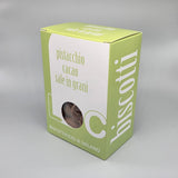 Pistacchio, cacao e sale