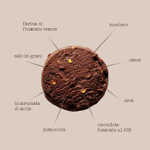 Pistacchio, cacao e sale